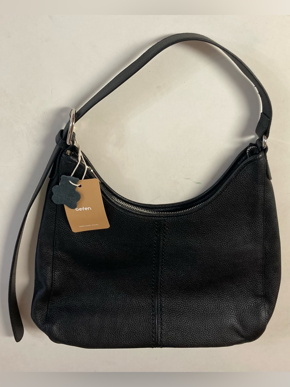 Befen Black Leather Bag